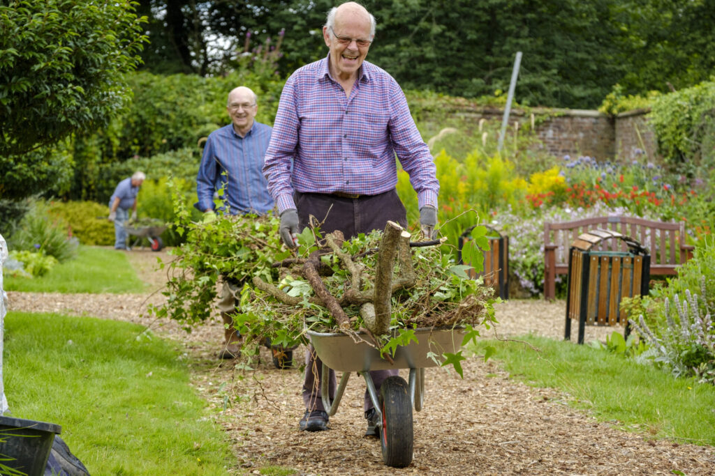 a group of gardeners 
